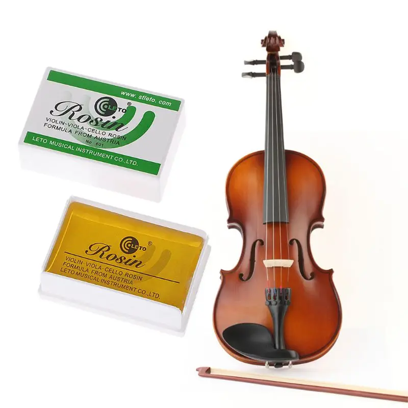 Resin Rosin Premium Accessory Violin Viola Cello Strings Musical