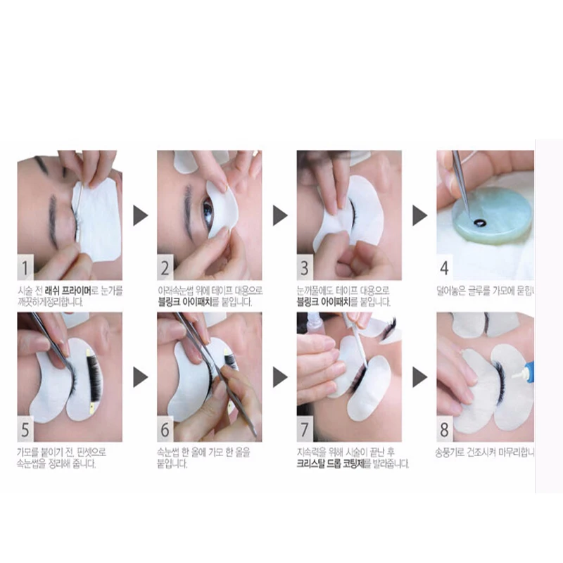 

BLINKLASH KOREA 100% real mink eyelashes J/B/C/D length 8-13mm Free Shipping