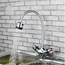 Bathroom Dual handle thermostatic kitchen mixer sink thermostatic faucet sink mixer tap bathroom thermostatic faucet tap