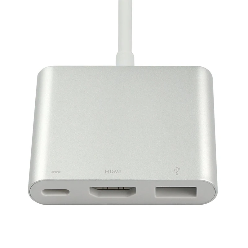 2 шт. USB 3 1 Type C к HDMI цифровой многопортовый адаптер 4K женский порта 0 концентратор и