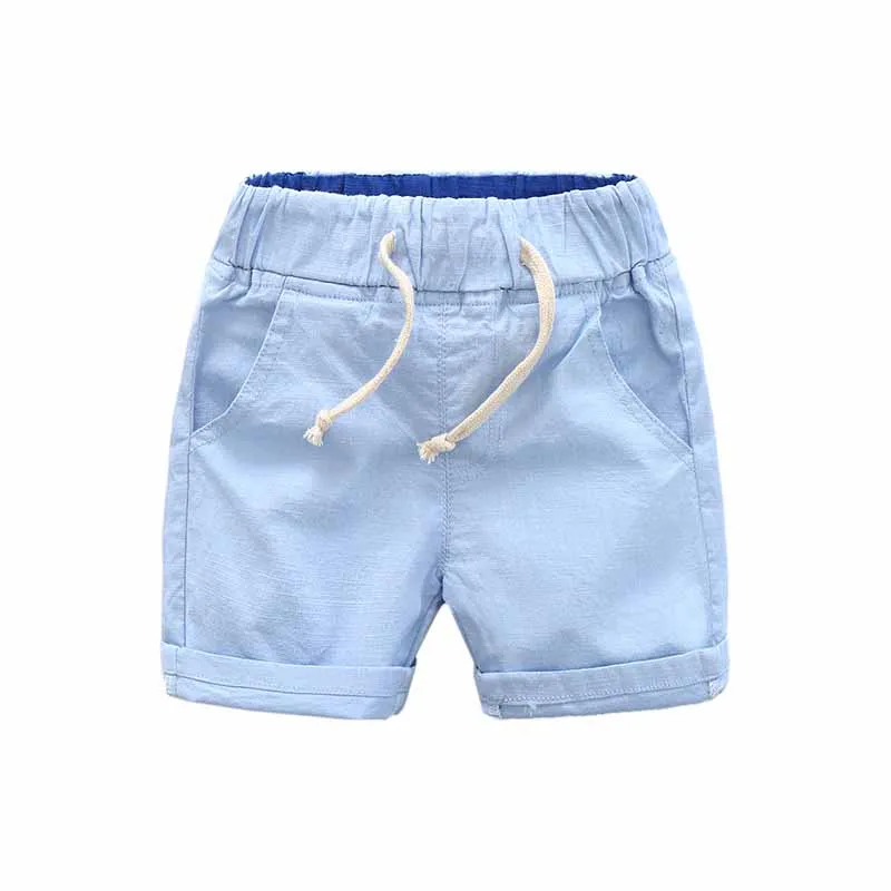 

2019 summer boys beach shorts children fashion cotton solid color sports short pants for boys kids casual clothing 2-7T outfits
