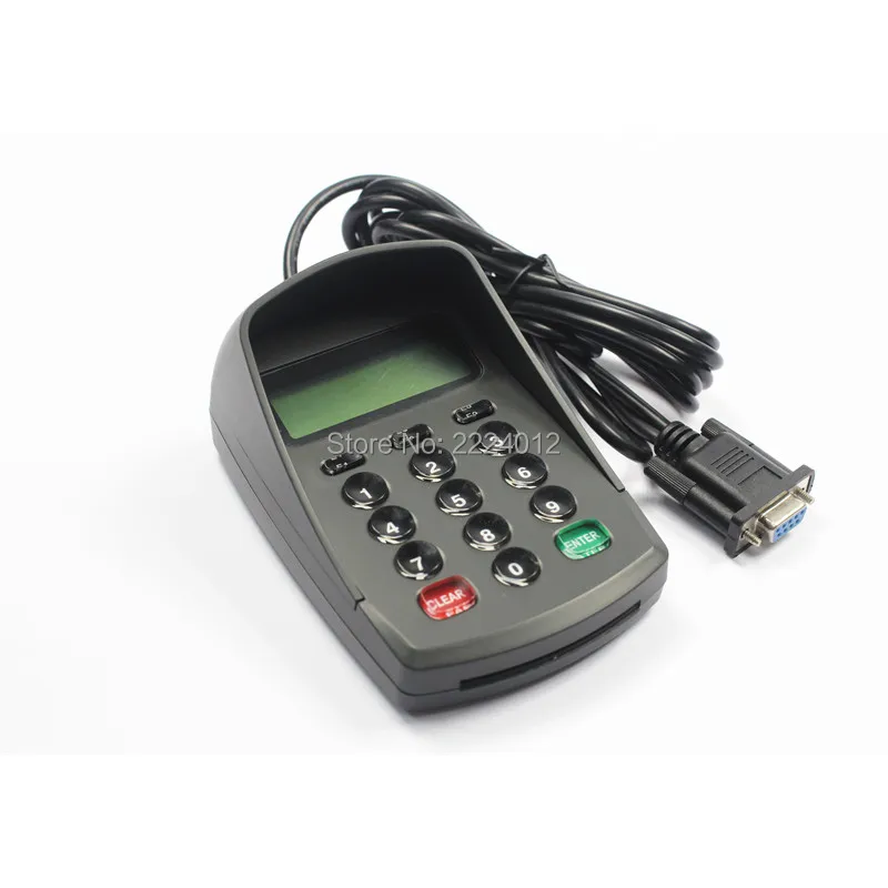 Программируемая(RS232+ USB) YD511DS 15 клавиш цифровая клавиатура/Pin Pad/Пароль Клавиатура с ЖК-дисплеем для системы доступа EPOS