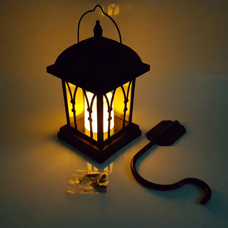 

Outdoor LED Solar Power Light Energy Saving Yard Garden Decor Path Street Wall Hanging Lamp GHS99