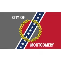 90*150 см/60*90 см/30*45 флаг из Монтгомери из флаг с надписью штат Алабама США для торжества