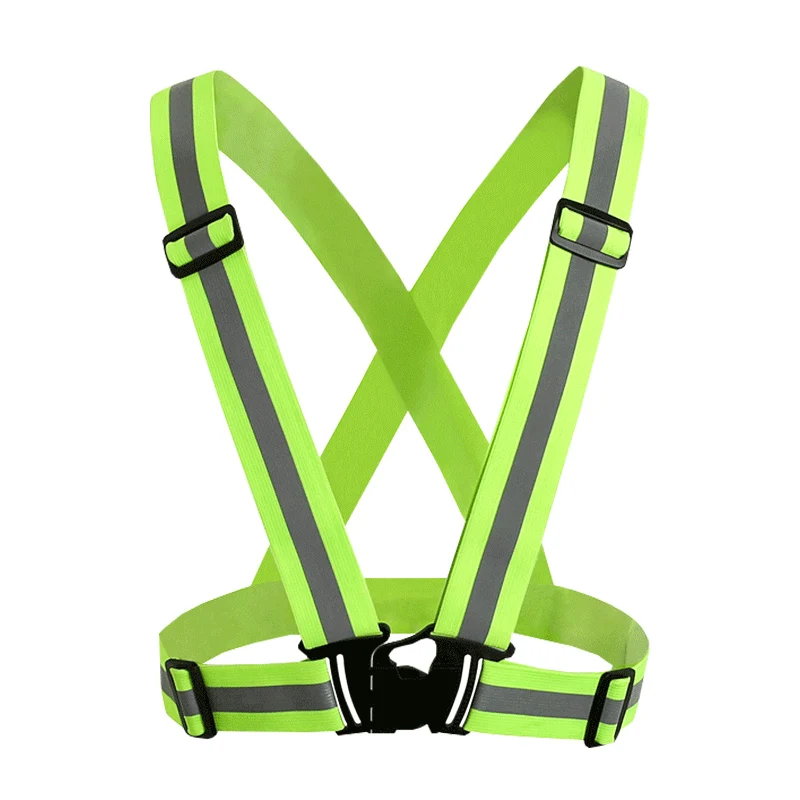 

Reflective protective elastic straps Reflective clothing Elastic webbing For Running Riding Cycling Traffic Safety