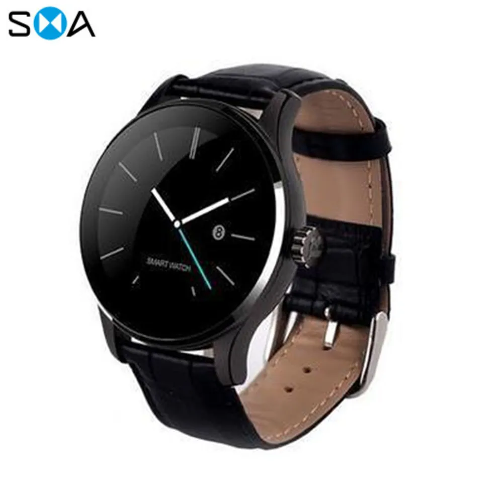 

Bluetooth Communication Phone Smart Watch Heart Rate Monitor Step Health Exerciser LCD Display IOS Android Platform Compatible