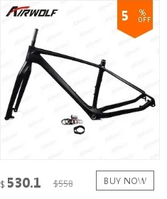 Discount Airwolf new Carbon MTB boost Frame 29er Carbon bike frame 148*12mm frameset avaliable size S/M/ L 160mm brake BOOST bike frame 14