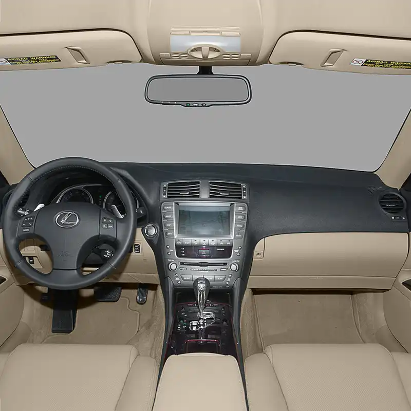 For Lexus IS250 IS350 2006 2011 Dashboard Cover Leather Dashmat