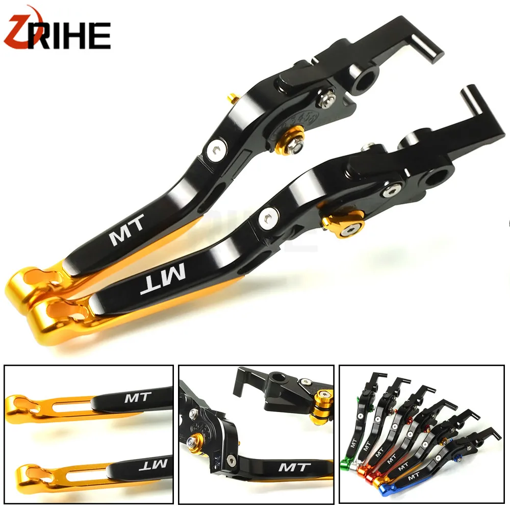 

CNC Motorcycle Accessories Brake Clutch Levers Adjustable Folding Lever For For YAMAHA MT-03 MT-07 MT-09 MT-10 MT03 07 09 10 125