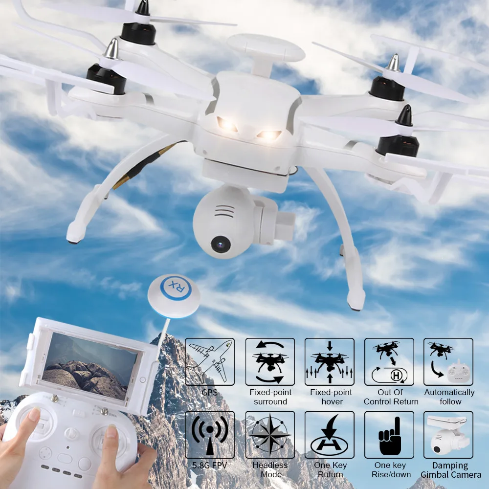 AOSENMA CG035 бесщеточный двойной gps 5 8G FPV 4CH 1080P карданный Квадрокоптер Дрон заводская