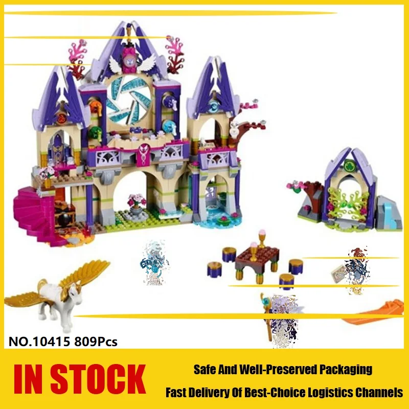 Bela 10415 Elves Skyra's Sky Castle Naida Fairy Magic Pegasus Building Blocks education Toys For Kids gifts Compatible Toysing | Игрушки