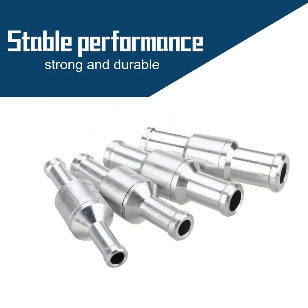 

SI-AT11152 6MM High Strength Single Way Inline One-way Non-return Check Valve Fuel/Water/Gas/Air/Vacuum Aluminum