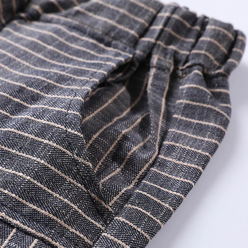 E TOY WORD Summer 2019 new Korean version harem pants tide retro striped casual pants women loose seven points pants women pants E TOY WORD Summer 2019 new Korean version harem pants tide retro striped casual pants women loose seven points pants women pants