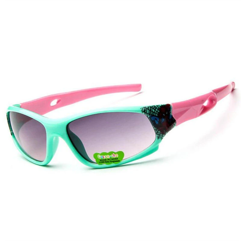 RHAMAI спортивные солнцезащитные очки для детей, детские солнцезащитные очки для девочек и мальчиков, уличные очки, гибкие очки UV400 Oculos
