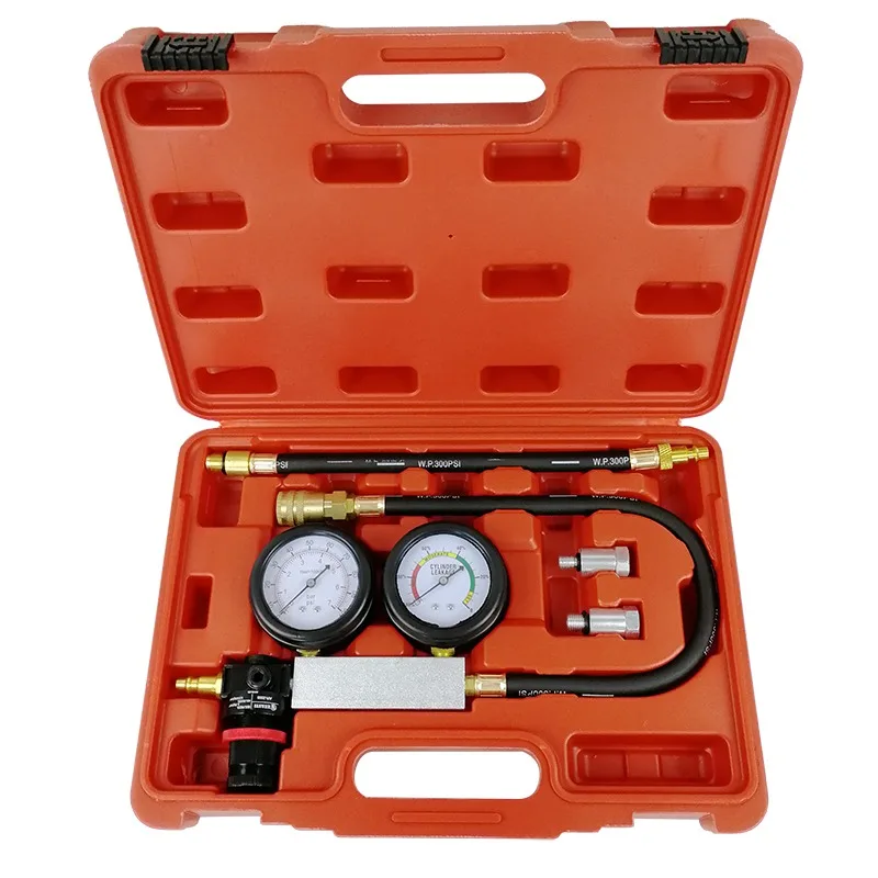 VicTsing Cylinder Leak Tester Detector Petrol Engine Compression Leakage Leakdown Detector Kit Diagnostic-tool Engine Gauge Tool (8)