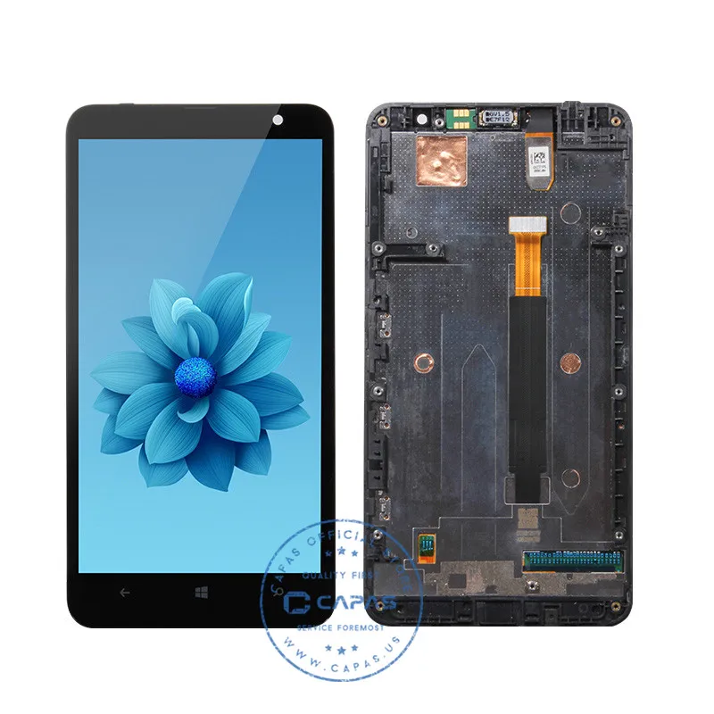 Для Nokia Lumia 1320 ЖК дисплей + рамка сенсорного экрана панель для RM 994 995 996 дигитайзер