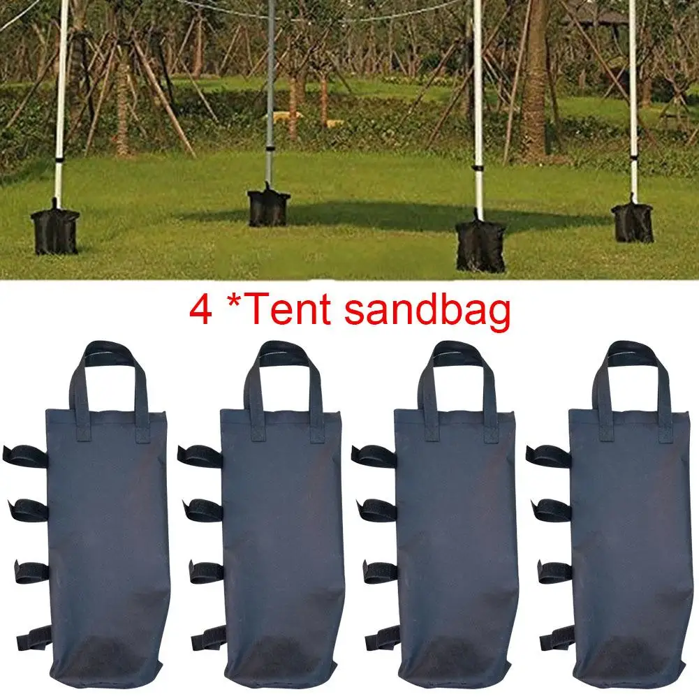 

4PCS Outdoor Tent Sandbag Single Pocket Anti-Sleeping Support Fixed Tent Bag
