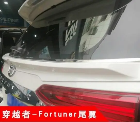 Для заднего крыла багажника из АБС пластика с хромированной краской для Toyota Fortuner