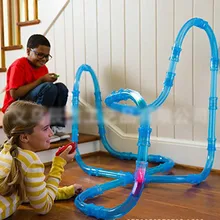 Забавный Сделай своими руками скорость выхлопной трубы автомобиля игрушки для Для маленьких мальчиков