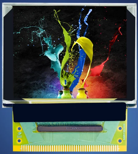 Полноцветный OLED дисплей 1 77 дюйма 45 контактный SSD1353 Драйвер IC 160*128 SPI серийный или