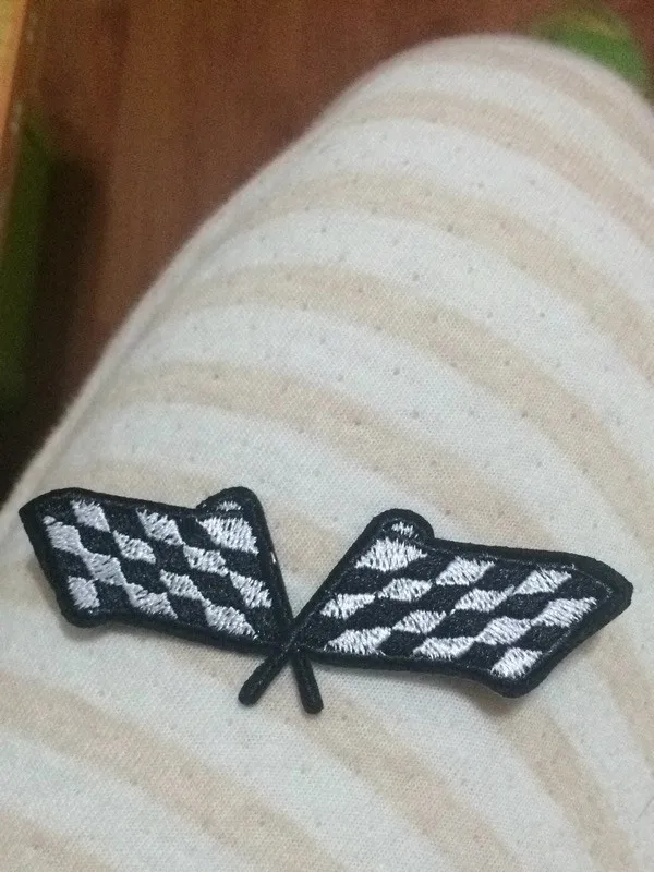 Flags Wings RG Girls Iron On Clothes - 2