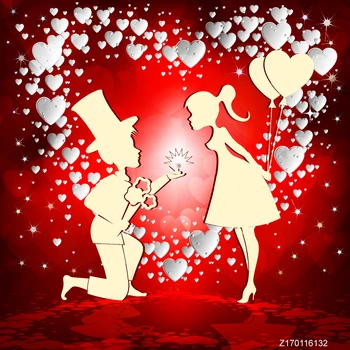 

LIFE MAGIC BOX Valentine's Day Photo Studio Background Backdrop Photography Backdrop Photographic Background