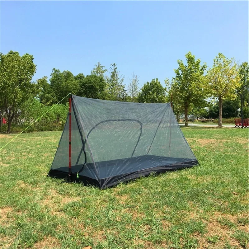 

Ultralight Anti Mosquito Summer Mesh Tent 210x120x110cm 1-2 Person Rodless Outdoor Camping tent Portable Beach Inner Mesh Tent