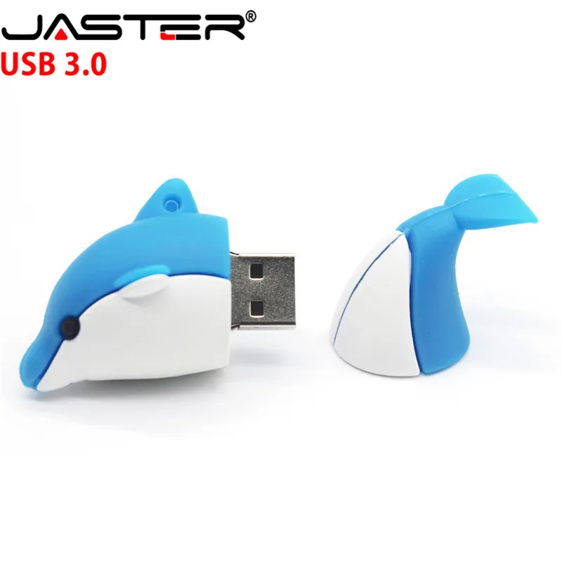 JASTER Дельфин USB flash drive 3,0 pendrive «Миньоны» Memory stick флешки 4 ГБ 8 16 32 64 подарок