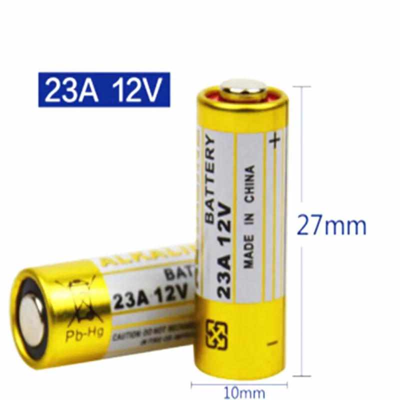 10 шт. щелочная батарея 12 V 23A аккумуляторные батареи 21/23 A23 E23A MN21 RC