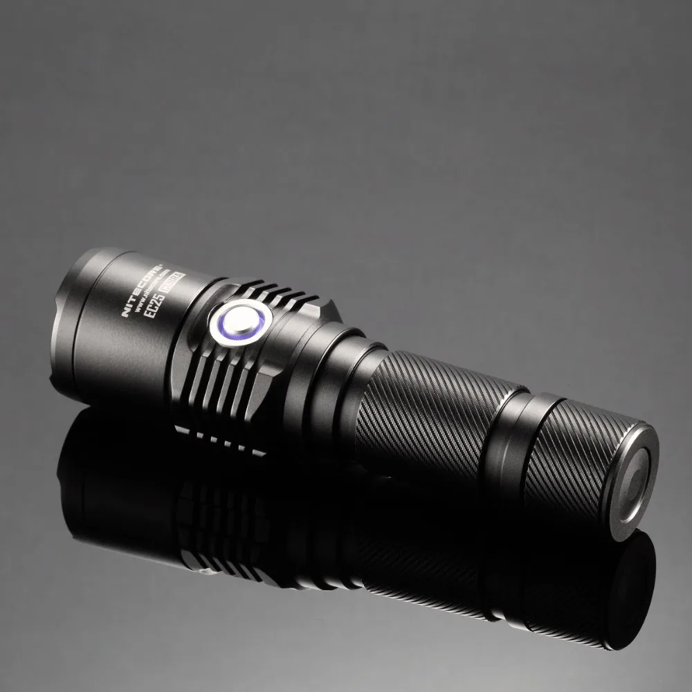 Светодиодный фонарик NITECORE EC25 960LMs CREE XM L U2 водонепроницаемый портативный фонарь с 8