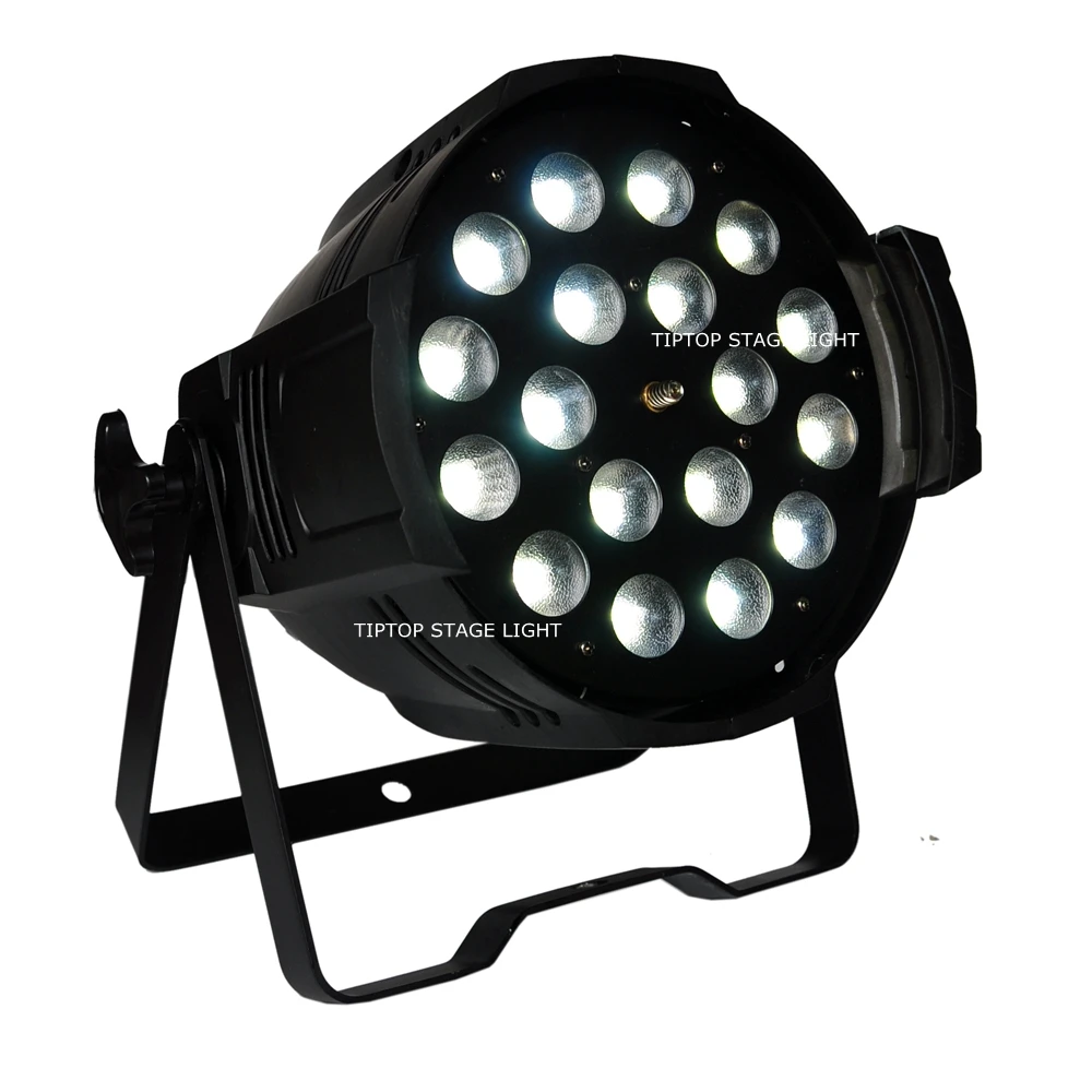 Светодиодный светильник TIPTOP 18x18 Вт RGBWA UV 6 в 1 с зумом 7/11 каналов китайские