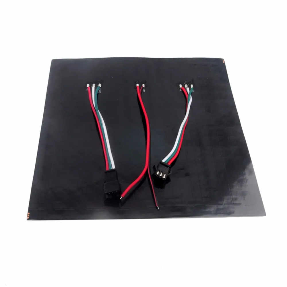 WS2812 5050 16x16 пикселей RGB гибсветодиодный светодиодная матрица индивидуально