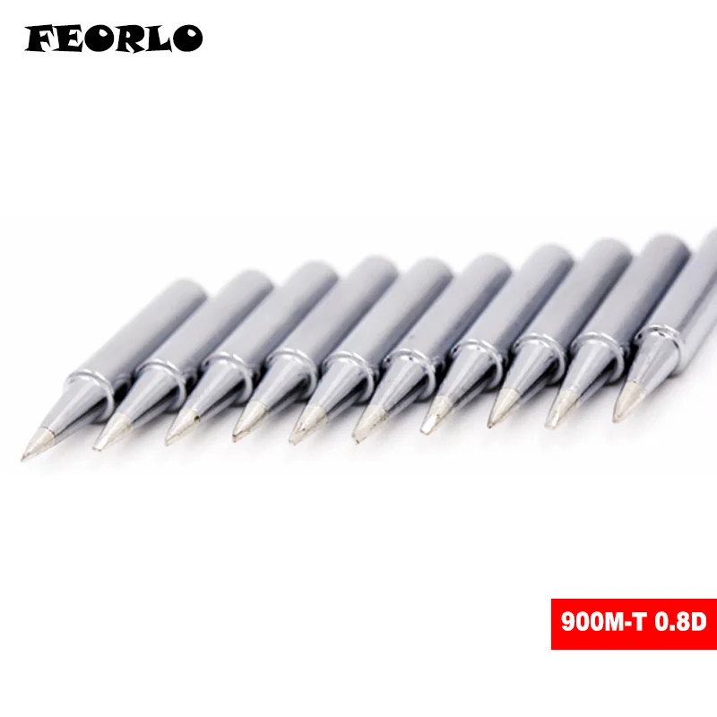 FEORLO 10 X Lead-free Replaceable 900M-T-4C Soldering Iron Tips For Soldering Station free shipping FEORLO 10 X Lead-free Replaceable 900M-T-4C Soldering Iron Tips For Soldering Station free shipping