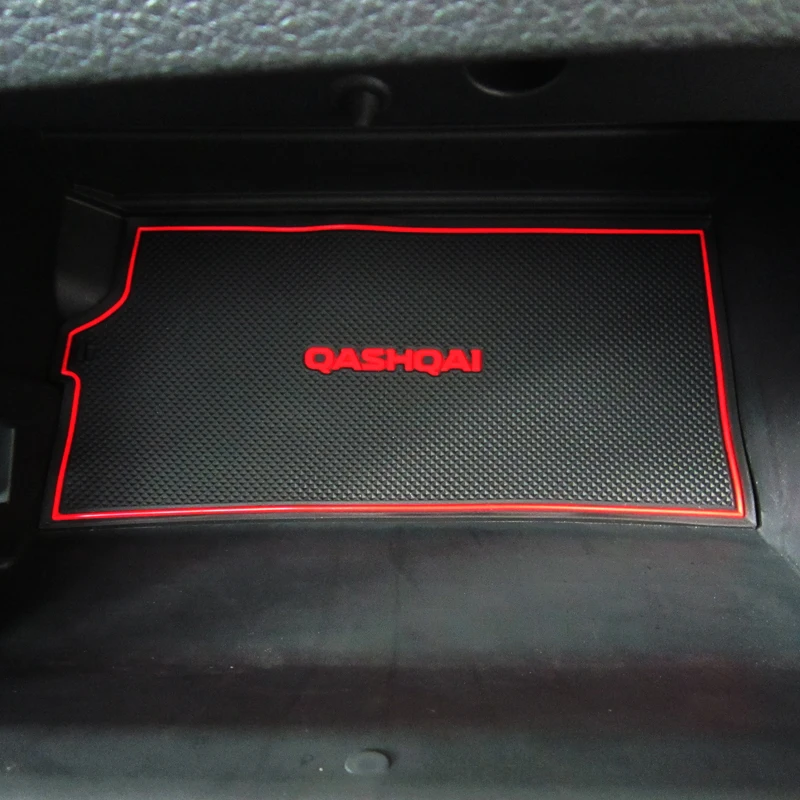 Противоскользящие коврики для ворот резиновый коврик чашки Nissan Qashqai 2008 2017
