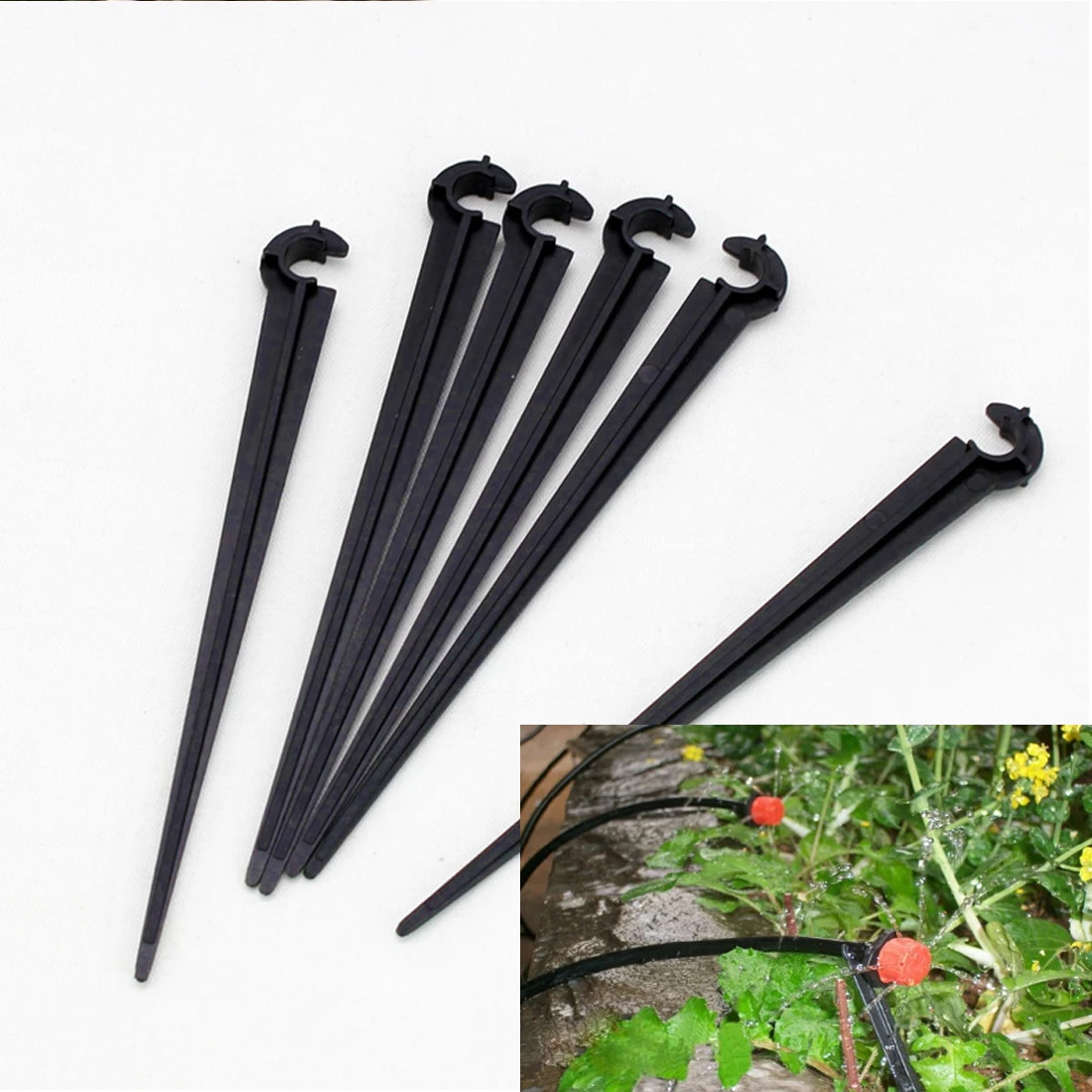 50Pcset Hook Fixed Stems Support Holder For 47 Drip Irrigation Water Hose Worldwide Store huismerk kopen in de aanbieding 50Pcset Hook Fixed Stems Support Holder For 47 Drip Irrigation Water Hose Worldwide Store huismerk kopen in de aanbieding