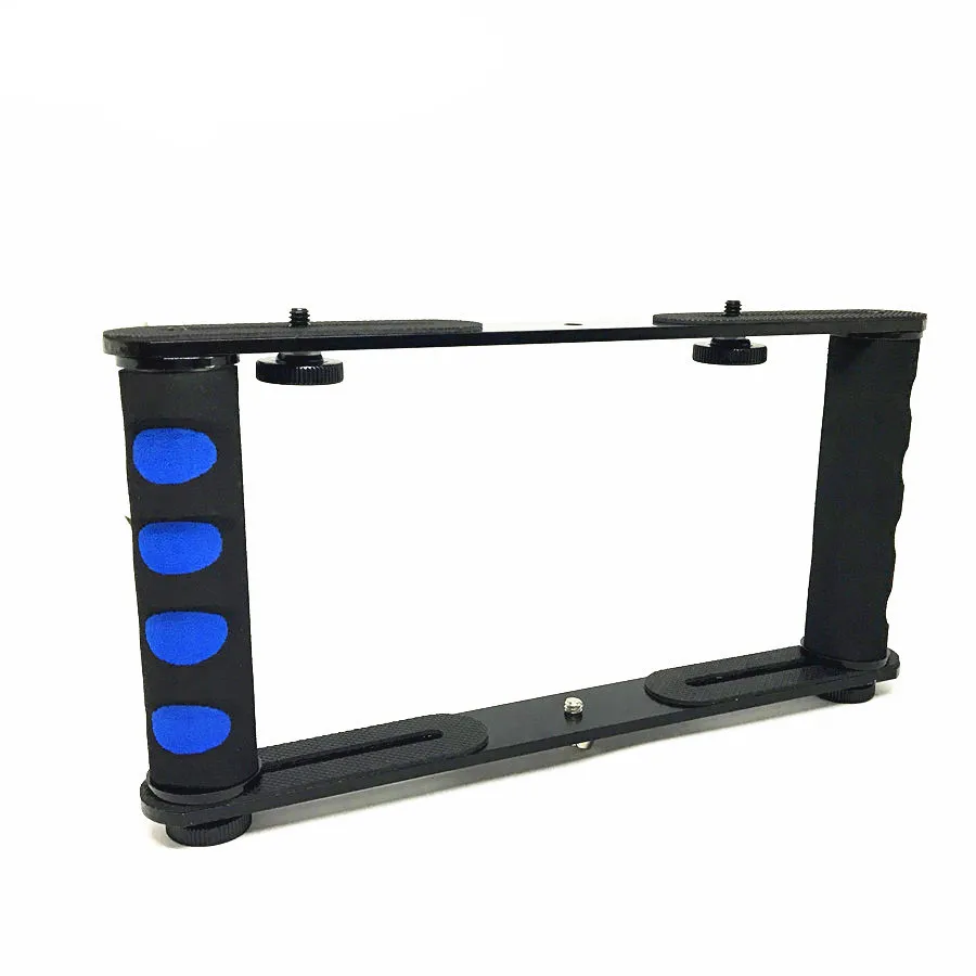 Handheld Camera Stabilizer Handle Camera Cage Rig Underwater Scuba