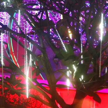 

Hanging Tree led meteor shower lantern flashing lamp star Starry Star Project outdoor Waterproof CD50 W02