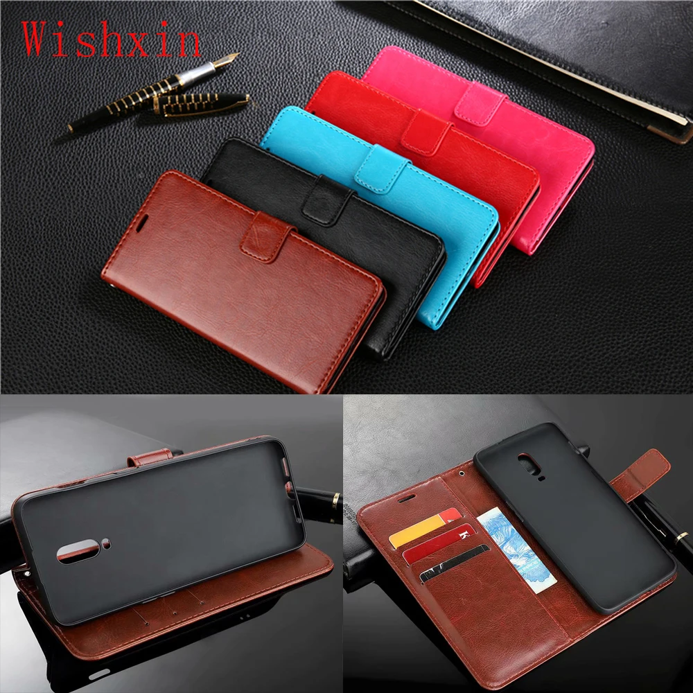 

For Oneplus 1 Case PU Leather Walet Flip Case Foundas For OnePlus 1 X 5 5T 3T 6 6T Couqe