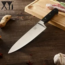 

XYj Full Tang Paring Utility Santoku Bread Slicing Chef Stainless Steel Kitchen Knife Sets Cleaver Vegetables Meat Cooking Tools