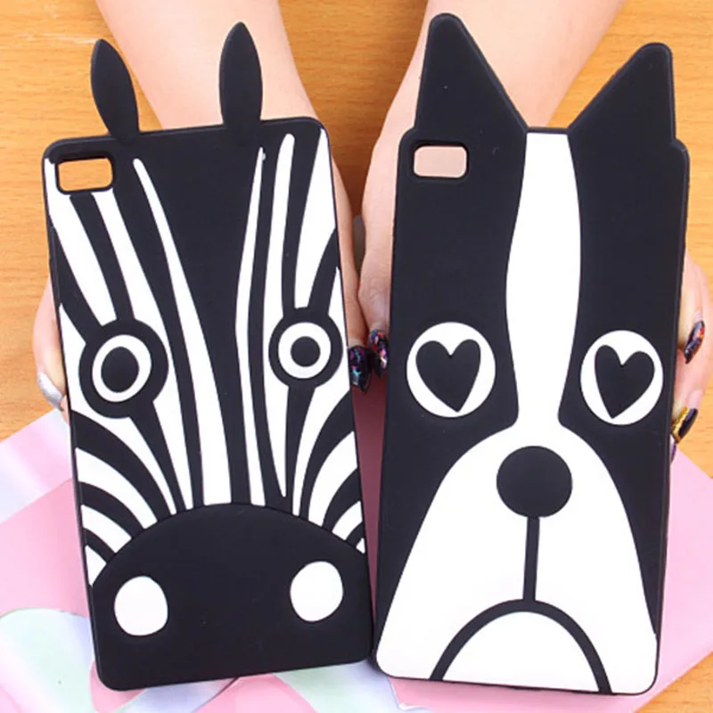 

Phone Cases For Huawei P8 Lite 2017 Case Nova P9 Y6 II 2 Y3 Y5 II Soft Silicone Cartoon Back Cover Fundas Honor 5A 5X 4A 4X 4C 8