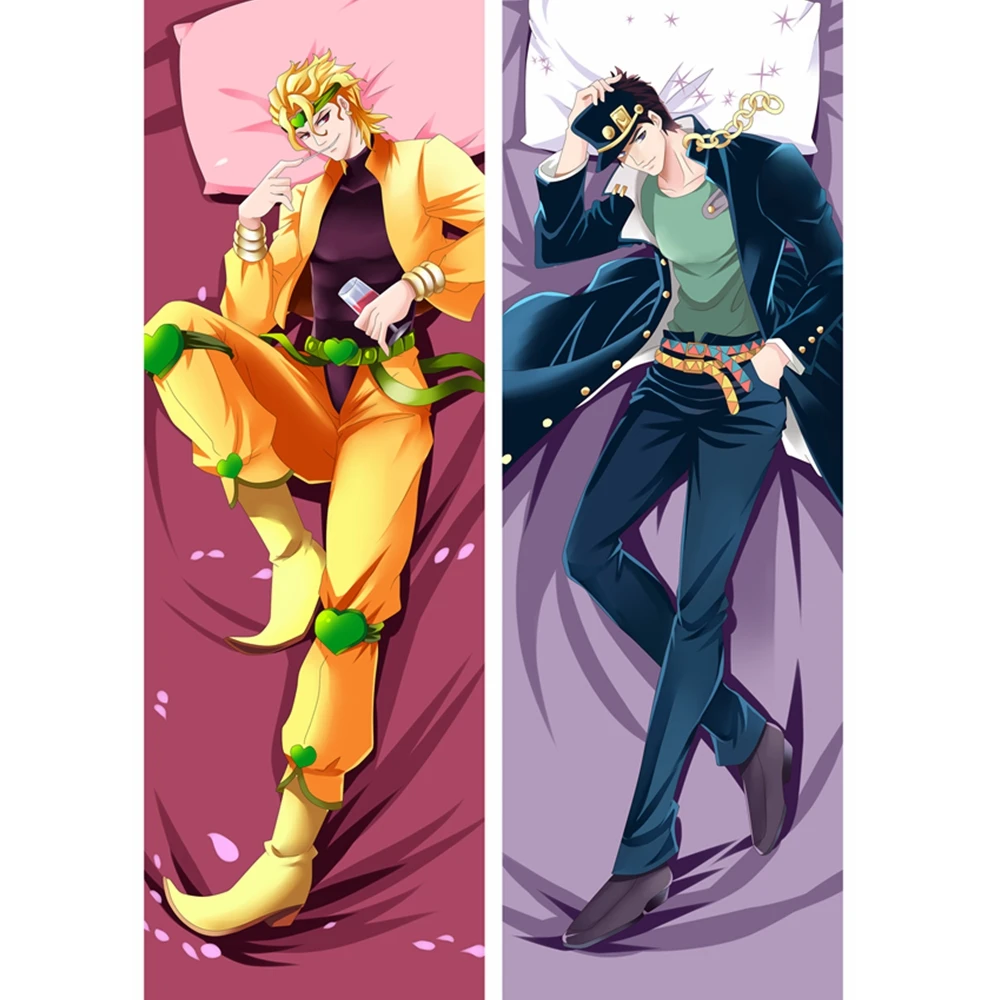 Аниме JK приключения Джоджо Дио Брандо Леоне abbacchio мужской Dakimakura тела подушку Чехол Hug Наволочка Чехол