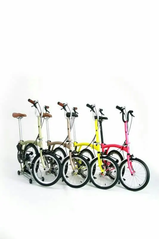 Top 16inch Folding bike Three folding bikes chrome molybdenum steel inner 3 speed folding bike 5