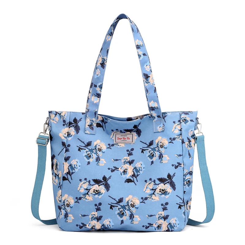 Da Femme Sacchetto Disegno Delle Marca Main Grandi Messaggero Spalla Del 1 Viaggio Fiori Nouvelle 4 Leggero Sac A Tote 2 Borse Donne Dimensioni Borsa Di 3 Donna v0vqtf1wx