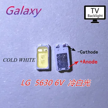 

For 400PCS LG LED LCD Backlight TV Application Middle Power LED LED Backlight 1W 6V 5630 Cool white LED LCD TV Backlight