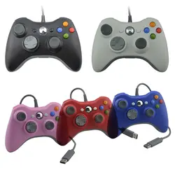 100 шт. много оптовая проводной USB игра Джойстик Геймпад контроллер для Microsoft для Xbox 360