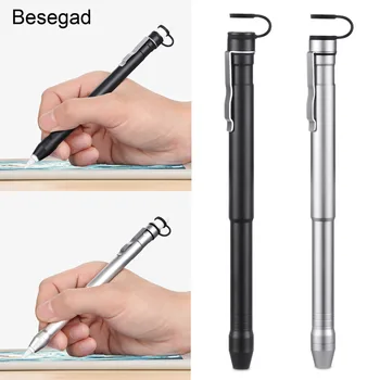 

Besegad Aluminum Protective Case Grade Built-in Clip Secures Cap Holder for iPad Pro 12.9 10.5 9.7 Apple Pencil iPencil Gadgets