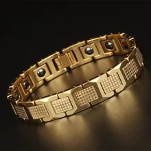 99.999% Germanium Bracelet Korea Popular Stainless Steel Health Magnetic Germanium Energy Power Jewelry 99.999% Germanium Bracelet Korea Popular Stainless Steel Health Magnetic Germanium Energy Power Jewelry