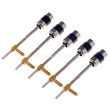 5 шт. скрипка винт для смычка и глаз, никель/серебро крепление 4/4 скрипки части