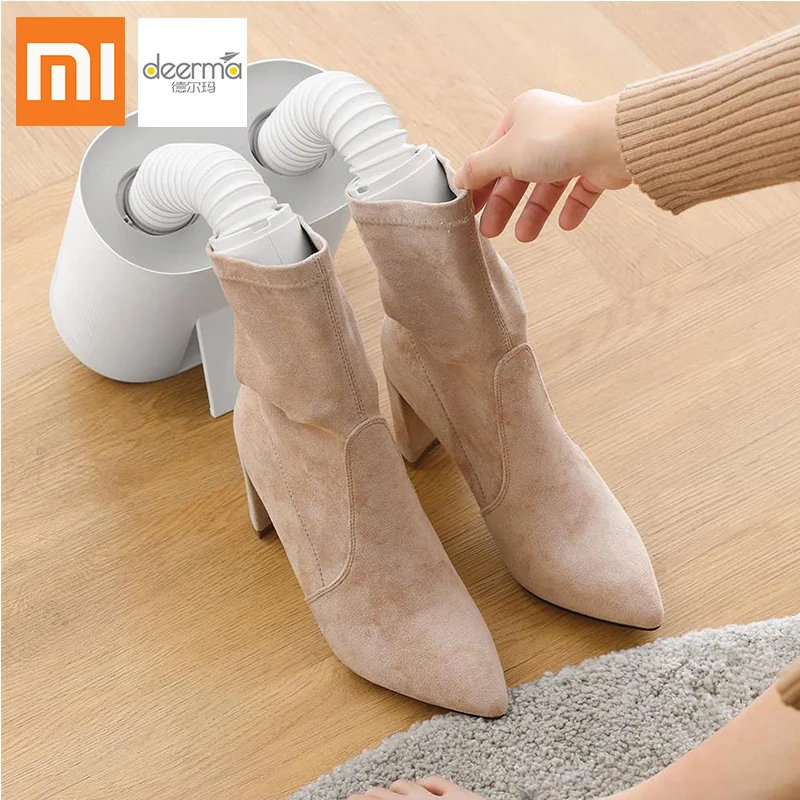 

Xiaomi mijia Deerma Shoes Dryer Multi-Function Intelligent Retractable Multi-effect Sterilization U-shape shoes sock Dryer