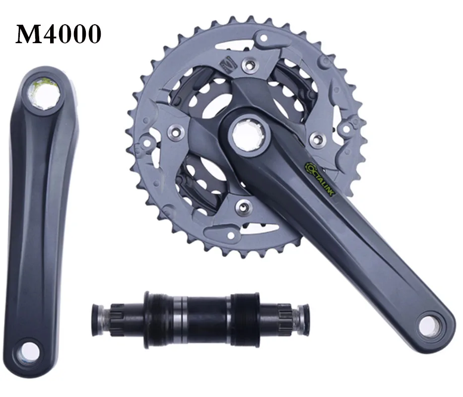 

M4000 bicycle MTB chain wheel ALIVIO 9speed Crank Crankset 40-30-22T japan made in Malaysia 170mm
